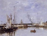 Boudin, Eugene - The Lock at Trouville